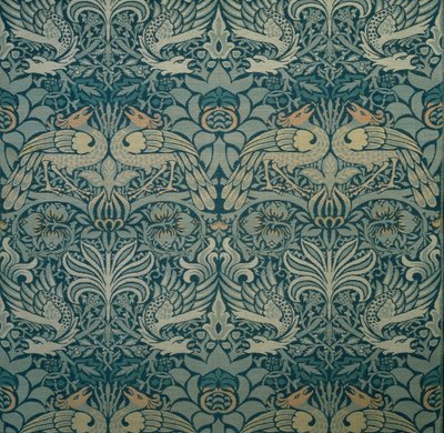 Dekorativer Stoff, 1876-1890 von William Morris Tapestry Works