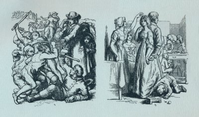 Illustrationen zu The Vicar of Wakefield von Goldsmith von William Mulready