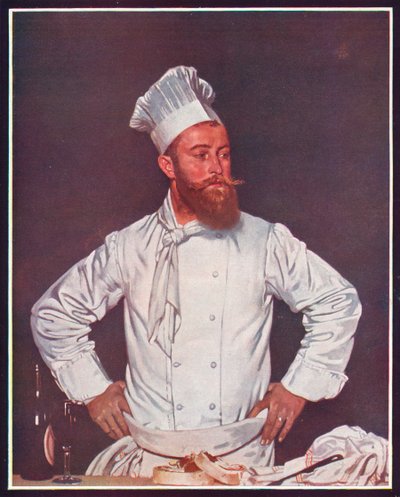 Der Chef des Hôtel Chatham, Paris, ca. 1921 von William Newenham Montague Orpen