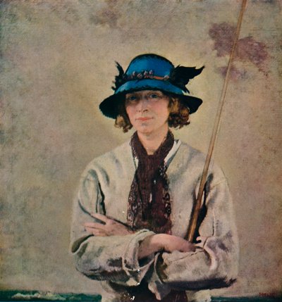 Der Angler, um 1912 von William Newenham Montague Orpen