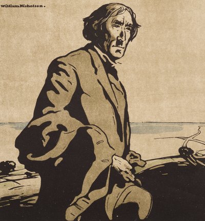 Porträt von Sir Henry Irving, aus 