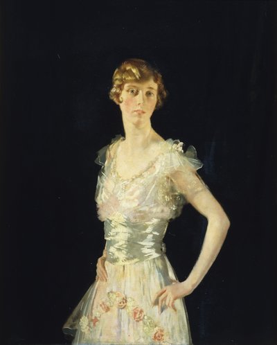 Porträt von Gardenia, dreiviertel Länge, 1915 von William Orpen
