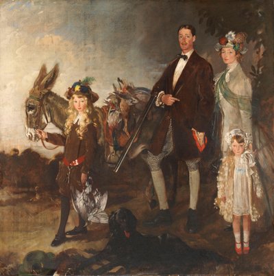 Die Familie Vere Foster von William Orpen