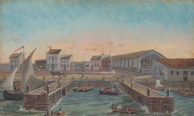 Old Ferry Stairs, 1870er Jahre von William P. Chappel