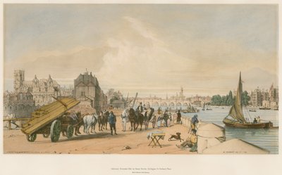 Lambeth und Westminster von Milbank von William Parrott