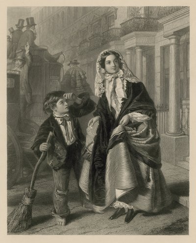 Der Straßenkehrer von William Powell Frith