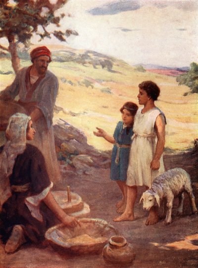 Was bedeutet dieser Dienst?, Exodus xii, 26, 27 von William Pratt