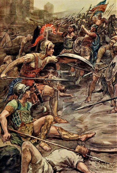 Epaminondas verteidigt Pelopidas von William Rainey