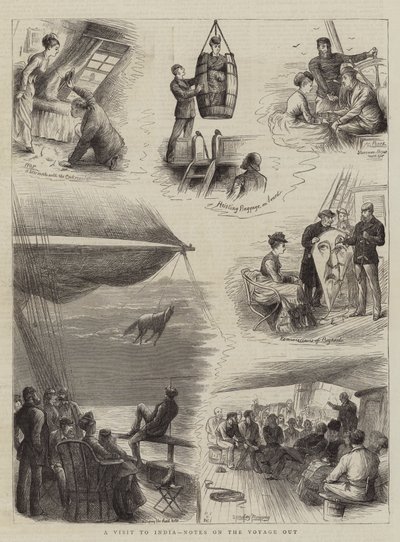 Ein Besuch in Indien, Notizen zur Hinreise von William Ralston