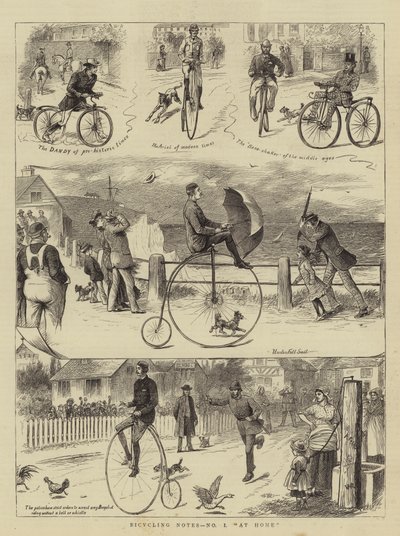 Fahrradnotizen, Nr. I, Zuhause von William Ralston