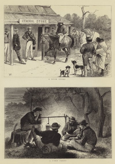Buschleben in Queensland von William Ralston
