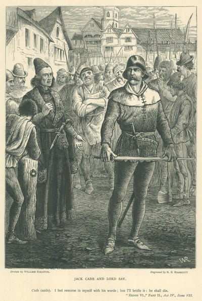 Illustration für König Heinrich, Teil ii von William Ralston