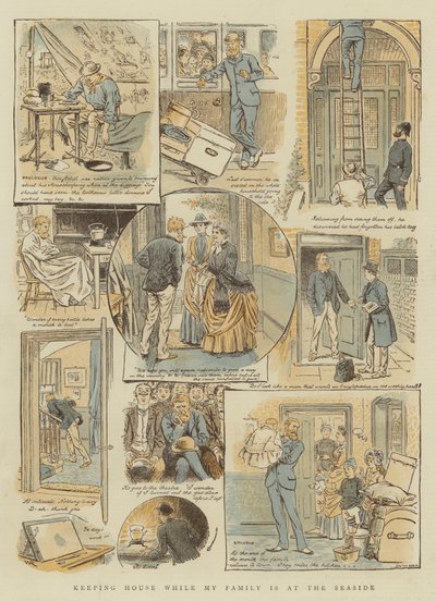 Haus hüten, während meine Familie am Meer ist von William Ralston