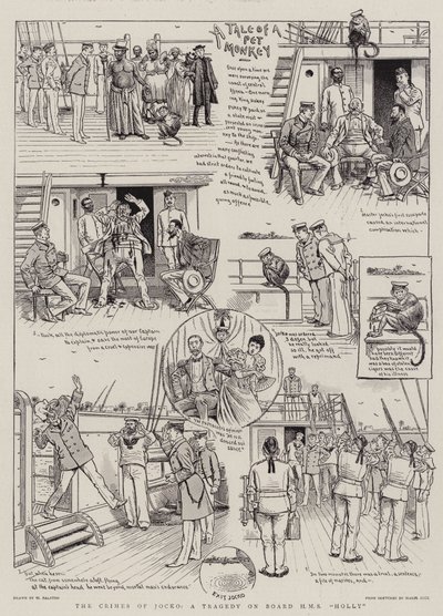 Die Verbrechen von Jocko, eine Tragödie an Bord der HMS Holly von William Ralston