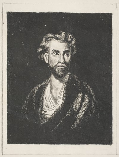 Porträt eines Mannes (ein Prophet), bis 1979 von William Rimmer
