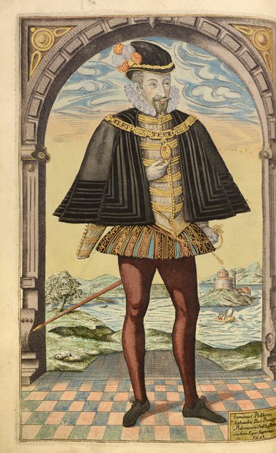 Emmanuel Philibert, Herzog von Savoyen, aus Honor Military, and Civill, William Segar, veröffentlicht von Robert Barker, London, 1602 von William Rogers