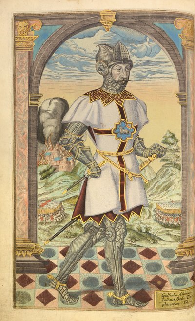 Godfrey Adelmar, aus Honor Military, and Civill, William Segar, veröffentlicht von Robert Barker, London, 1602 von William Rogers
