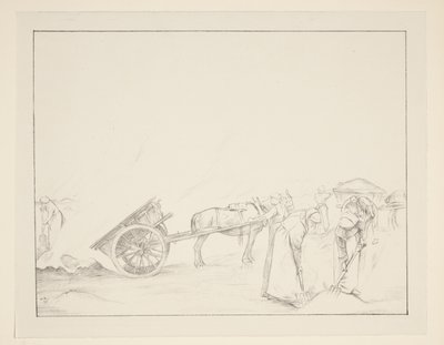Verbrennen von Quecken von William Rothenstein