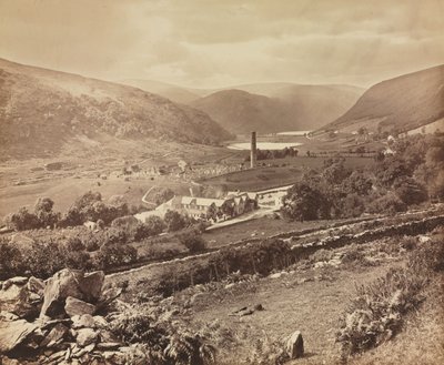 Das Tal von Glendalough, County Wicklow, Irland von William Russell Sedgfield