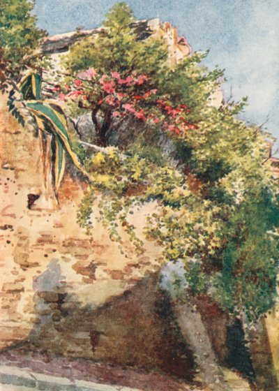 Eine Straßenecke, Cagnes von William Scott