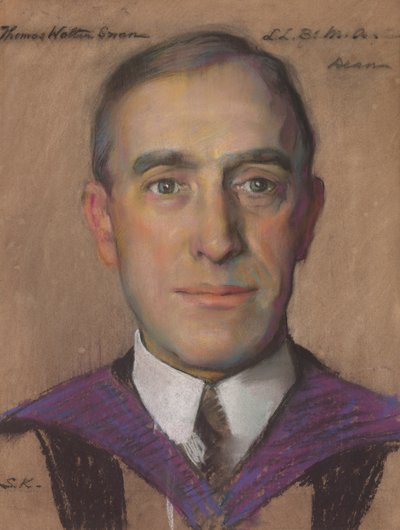 Thomas W. Swan B.A., Sterling Prof. of Law 1922- von William Sergeant Kendall