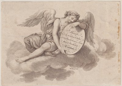 Handelskarte für William Sharp, Graveur, 18. Jahrhundert von William Sharp