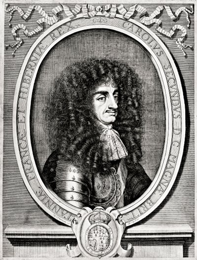 Karl II., König von Großbritannien und Irland, 19. Jahrhundert von William Sherwin