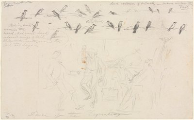 Tanz der Heuarbeiter, ca. 1845 von William Sidney Mount