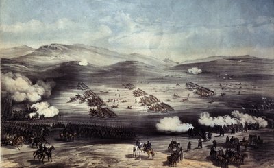 Die Schlacht von Balaclava am 25. Oktober 1854. Der Angriff der Leichten Brigade von William Crimea Simpson