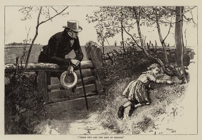 Illustration für Thirlby Hall, von W. E. Norris von William Small