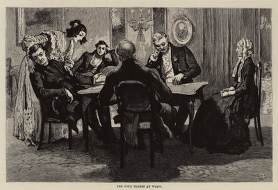 Illustration für Thirlby Hall, von W. E. Norris von William Small
