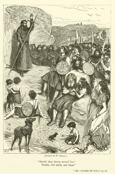 St. Columb von Iona von William Small