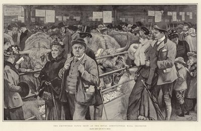 Die Smithfield Club Show in der Royal Agricultural Hall, Islington von William Small