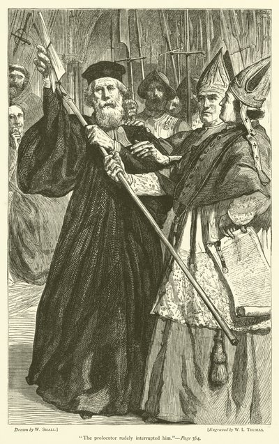 Der Prolokutor unterbrach ihn grob von William Small