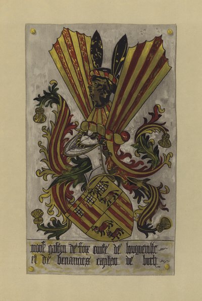 Sir Gaston de Foix, Graf von Longueville und Benanges, Kapitän von Buch, ca. 1438-ca. 1458 von William St John Hope