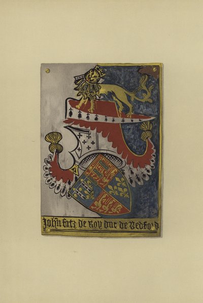 Sir John Plantagenet von Lancaster, Earl of Kendal und Herzog von Bedford, ca. 1402-1435 von William St John Hope