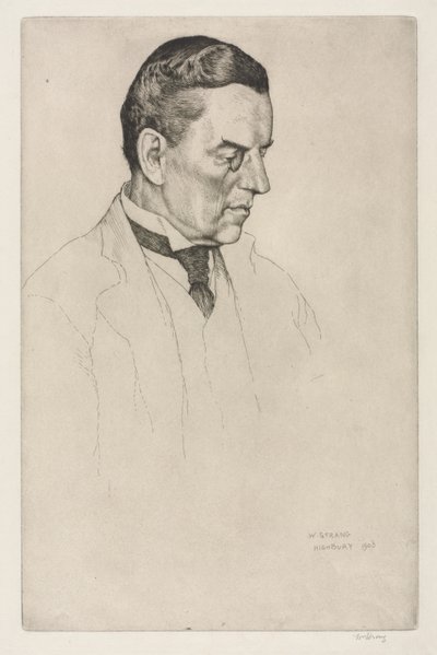 Der ehrenwerte Joseph Austen Chamberlain, 1903 von William Strang