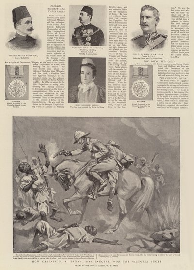 Wie Captain P A Kenna, 21st Lancers, das Victoria-Kreuz gewann von William T. Maud