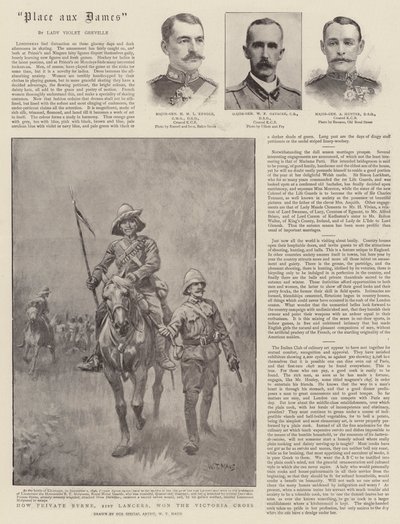 Wie Private Byrne, 21st Lancers, das Victoria-Kreuz gewann von William T. Maud