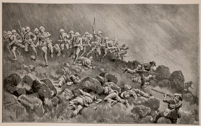 Der große Angriff auf Ladysmith: Die Devons räumen den Wagenhügel von William T. Maud