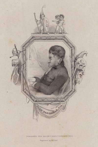 John Farquhar, schottischer Kaufmann und Unternehmer (Gravur) von William Thomas Fry