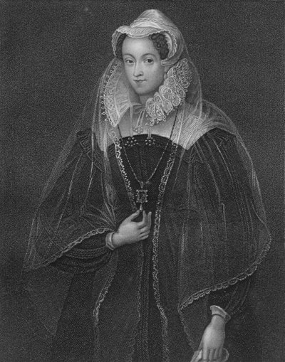 Maria Stuart, frühes bis mittleres 19. Jahrhundert von William Thomas Fry