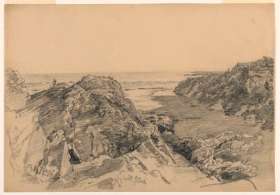 Paradies und Fegefeuer, Middletown, Rhode Island, ca. 1875–80 von William Trost Richards