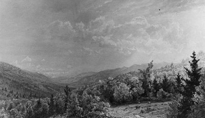 Vom Flume House, Franconia, New Hampshire von William Trost Richards
