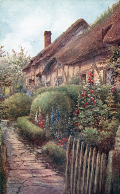 Anne Hathaways Cottage von William W. Quatremain