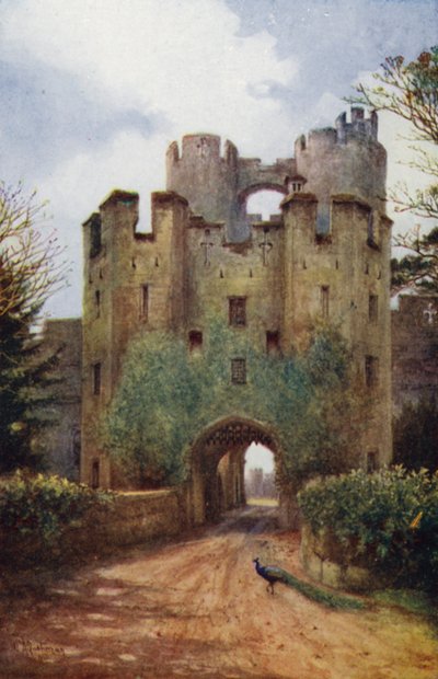Warwick Castle: Zugbrücke und Fallgatter von William W. Quatremain