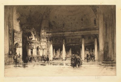 Basilika des Maxentius von William Walcot