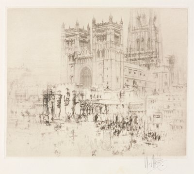 Kathedrale von Durham von William Walcot