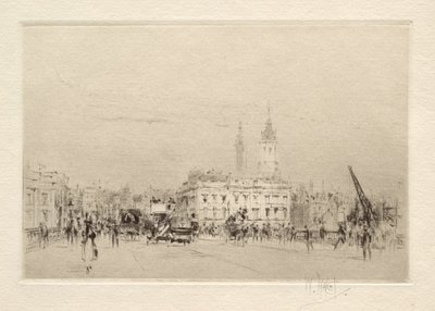 Auf der London Bridge von William Walcot