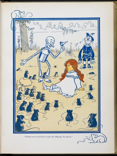 Erlauben Sie mir, Ihnen Ihre Majestät, die Königin, vorzustellen. von William Wallace Denslow
